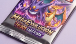 jugukly.com Sobre de Mejora TCG - Elementos de Furia: Evolución Suprema "Fuegos Fantasma"